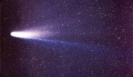 Cometa Halley, fotografiado en 1986.