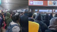 Este martes 12 de diciembre, las Líneas A y 2 del Metro CDMX registran saturación de pasajeros, falta de trenes y avance lento.