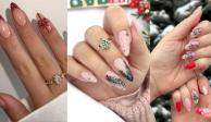 Bastones de azucar, arboles navideños o regalos; hay muchas opciones a la hora de elegir el diseño ideal de uñas navideñas