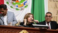 La presidenta del Congreso capitalino, Gabriela Salido, al convocar a la Diputación Permanente para el 10 de enero, el viernes.