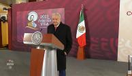 Andrés Manuel López Obrador este miércoles 27 de diciembre del 2023.