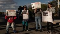 Familiares de los jóvenes exigieron acciones de búsqueda, el 26 de septiembre.