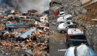 VIDEOS del terremoto en Japón muestran cómo se abrió la tierra y las primeras olas del tsunami.