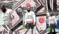Jaylen Brown, jugador de Boston Celtics de la NBA presume costoso suéter de las Chivas