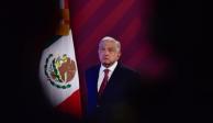 Andrés Manuel López Obrador, presidente de México, ofrece su conferencia de prensa este viernes 5 de enero del 2024, desde Palacio Nacional, en CDMX