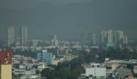 Calidad del aire en la Ciudad de México, el pasado 1 de enero.