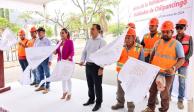 Inician obras de rehabilitación de la carpeta asfáltica en lateral del boulevard "Vicente Guerrero" en Chilpancingo