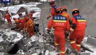 Deslave en China deja al menos 47 personas sepultadas.
