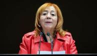 La titular de la Comisión Nacional de los Derechos Humanos (CNDH), Rosario Piedra Ibarra.