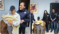 Bebé secuestrado por su niñera en Pachuca, Hidalgo, ya se encuentra con sus padres.