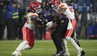 Una acción del Baltimore Ravens vs Kansas City Chiefs, Final de Conferencia Americana de la NFL