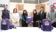 Fundación Cimarrón donó al DIF Coahuila 2 mil mochilas