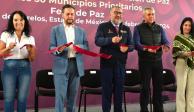 Horacio Duarte inaugura Feria de la Paz en Ecatepec.