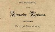 Acta Constitutiva de la Federación de 1824