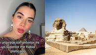 Una mujer aseguró haber estado en la construcción de la pirámide más grande de Egipto.