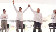 Autopista Oaxaca- Puerto Escondido inaugurada por el Presidente Andrés Manuel López Obrador y el Gobernador Salomón Jara Cruz