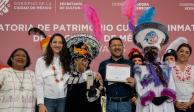 Se celebró la Declaratoria como Patrimonio Cultural Inmaterial a los Carnavales en la Ciudad de México.