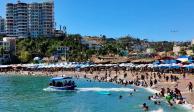 Repunta afluencia con más de 38 mil visitantes en playas  de Guerrero