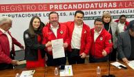 'El Güero' Quijano se registra para buscar la reelección en la Magdalena Contreras.