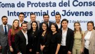 Toma de protesta del Consejo Coordinador Intergremial de Jóvenes con gobernador Mauricio Kuri González