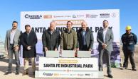 Coloca gobernador Manolo Jiménez primera piedra de Parque Industrial Santa Fe en Torreón