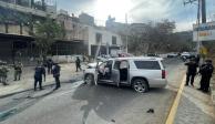 El alcalde de Taxco fue víctima de un atentado del que salió ileso.