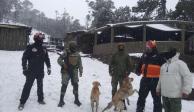Personal de Protección Civil de Tlalpan en la "Y" del Ajusco, listo para proteger a los ciudadanos.