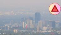 Activan otra vez contingencia ambiental por ozono en el Valle de México.