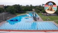 Puedes practicar natación en la Alberca Olímpica de la UNAM.
