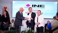 Jorge Álvarez Máynez formalizó&nbsp;su registro como candidato presidencial,