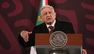 Andrés Manuel López Obrador, presidente de México, ofreció su conferencia de prensa este jueves 25 de abril del 2024, desde Palacio Nacional, en CDMX.