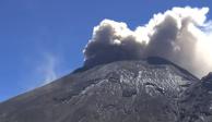 Popocatépetl lanza ceniza; prevén afectación en Puebla, CDMX, Edomex y Morelos.