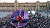 La prestigiosa bailarina Elisa Carrillo dará una clase masiva de ballet en el Zócalo.