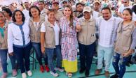 Evelyn Salgado refrenda su compromiso para seguir contribuyendo a la construcción de paz en Guerrero.