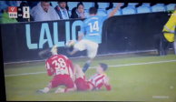 El mexicoargentino Luka Romero sufrió una escalofriante patada en la cara de parte de uno de sus compañeros en el juego entre Celta de Vigo y Almería.
