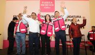 Fuerza por México respalda a Alejandro Armenta, lo reconoce como su candidato a gobernador de Puebla