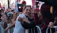 "Inicio en cd Juárez porque en esta ciudad las mujeres han sufrido mucho. Y como la primer mujer presidenta tenemos una deuda con las mujeres de Juárez": Claudia Sheinbaum