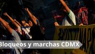 Este martes 5 de marzo, diversas marchas y bloqueos viales se realizarán en la CDMX.