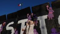 Mujeres se unieron a la marcha del 8M en la ciudad de Toluca mostrando el hartazgo ante feminicidios, desapariciones y violencia, inundaron las calles de morado y verde. Imagen de archivo.