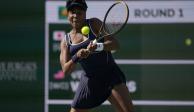 Venus Willimas, en su partido de ayer en Indian Wells.