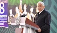 Andrés Manuel López Obrador, Presidente de México, encabezó su tradicional mañanera desde Morelia