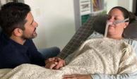 La paciente de 42 años permanecía postrada en cama conectada a un respirador.