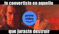 Memes de Amazon Prime Video cobrando 50 pesos más para no tener anuncios