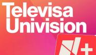 TelevisaUnivision y N+.