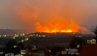 Se registra nuevo incendio forestal entre Atizapán de Zaragoza y Jilotzingo