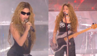 Shakira dio un concierto de 20 minutos en Times Square.