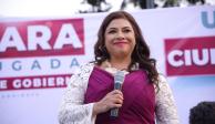 Clara Brugada, candidata a Jefa de Gobierno, señaló que la oposición "quiere ganar en tribunales lo que no van a ganar en las urnas".