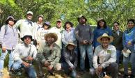 Investigadores del Laboratorio de Ecofisiología de Sistemas Terrestres del Instituto de Ecología de&nbsp;la&nbsp;UNAM,&nbsp;ayer.