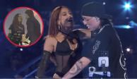 Peso Pluma besa a Anitta en pleno concierto del Pa'l Norte