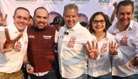 En Cuajimalpa inician campaña candidatos de Morena en un ambiente de fiesta